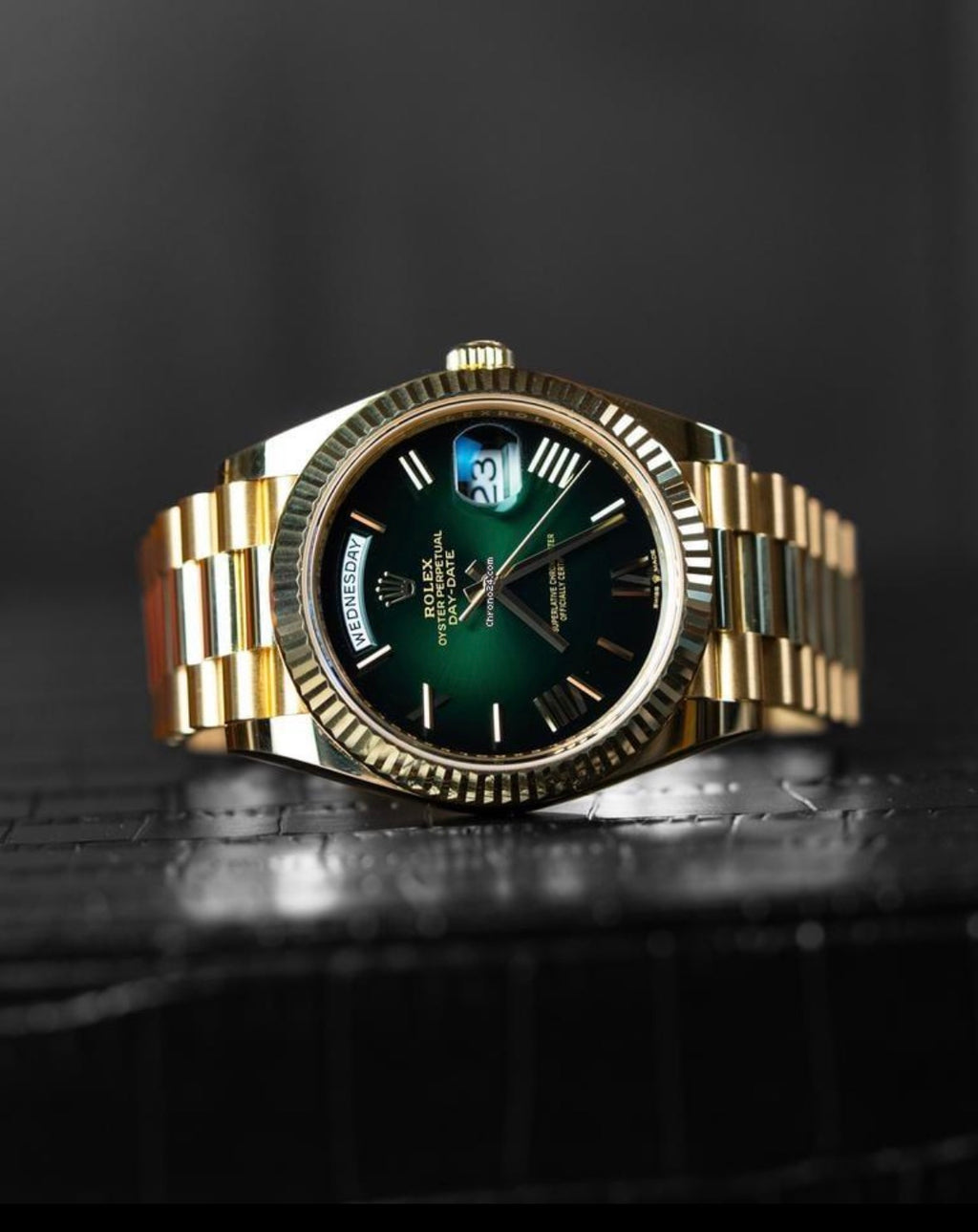 Rolex Day-Date 40 (Green Dial)