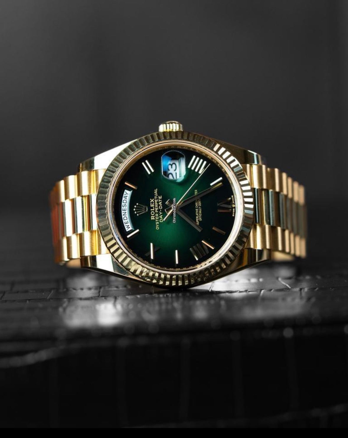 Rolex Day-Date 40 (Green Dial)